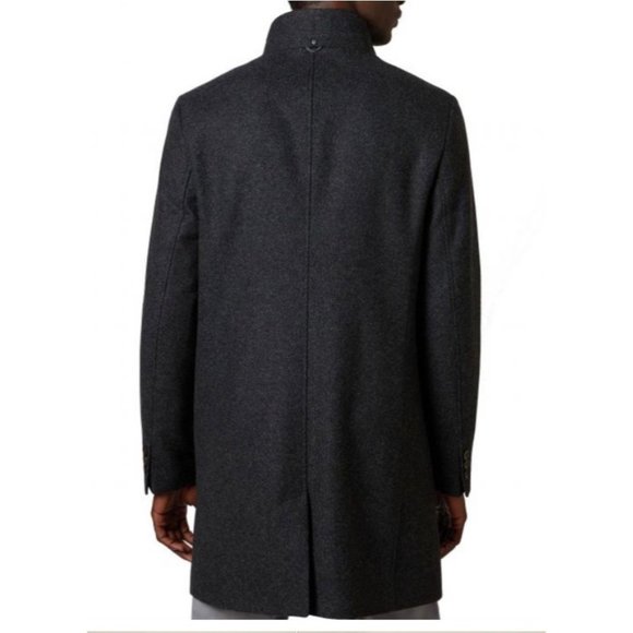 Ted Baker Margate Funnel Neck Coat Ted Size 6 (US Size 2XL) - Picture 13 of 13